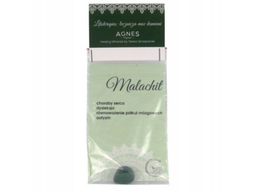 Agnes organic litoterapia malachit