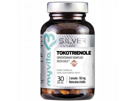 Myvita silver 100% tokotrienole 30 kaps.