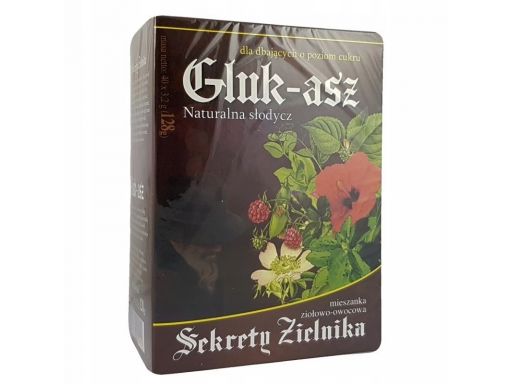 Asz sekrety zielnika gluk-asz 40x3,2g cukrzyca