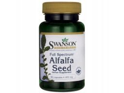 Swanson fs alfalfa 400mg 60kaps.