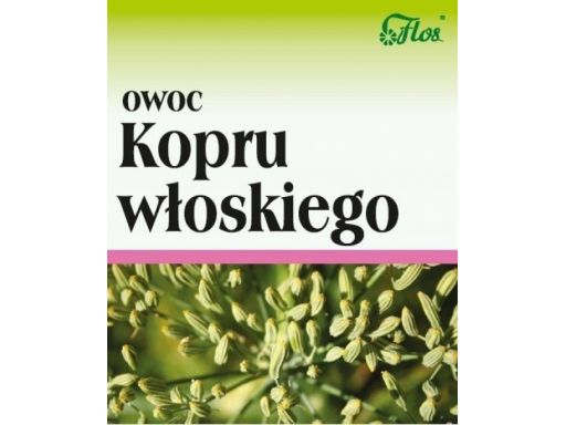 Flos koper włoski owoc 50g wspiera układ pokarmowy