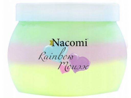 Nacomi mus do ciała rainbow 200ml