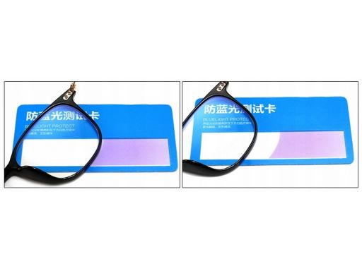 Okulary zerówki męskie filtr blue light komputera