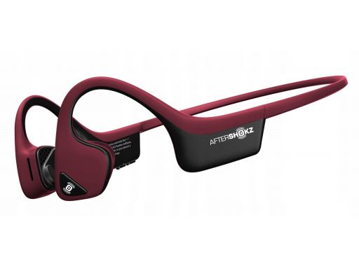 Aftershokz trekz air red słuchawki kostne czerwone