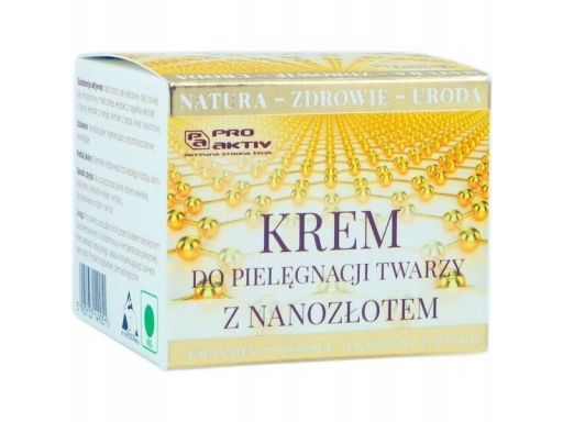 Pro aktiv krem ze złotem 50ml