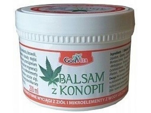 Gorvita balsam z konopii 200ml