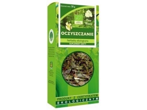 Dary natury herbata oczyszczanie sypana eko 50g