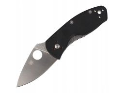 Nóż spyderco ambitious g-10 black plain (c148gp)