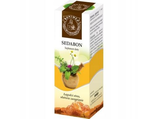 Bonimed syrop sedabon 130g na bezsenność