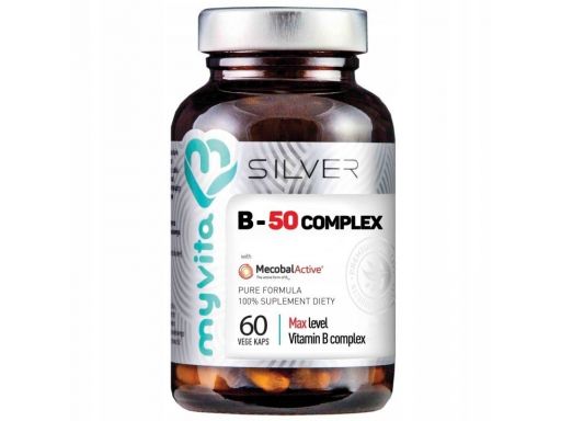 Myvita silver witamina b-50 complex 60 kaps.