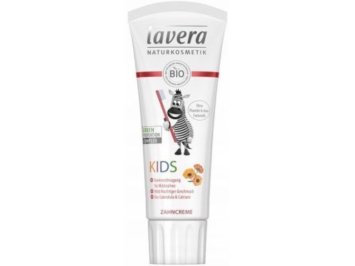Lavera pasta do zębów dla dzieci bez fluoru eko 75