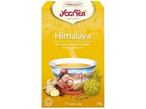 Yogi tea herbata himalaya bio 17x2g z imbirem