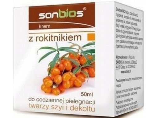 Sanbios krem z rokitnikiem 50ml