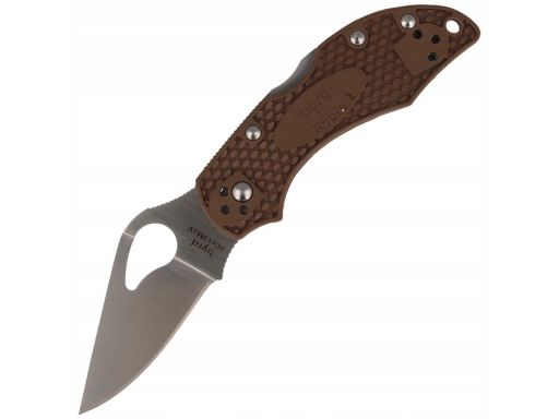 Nóż spyderco byrd robin 2 frn brown plain (by10pbn