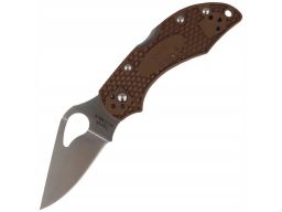 Nóż spyderco byrd robin 2 frn brown plain (by10pbn