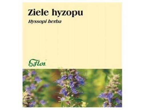 Flos hyzop ziele 50g łagodzi objawy przeziębienia