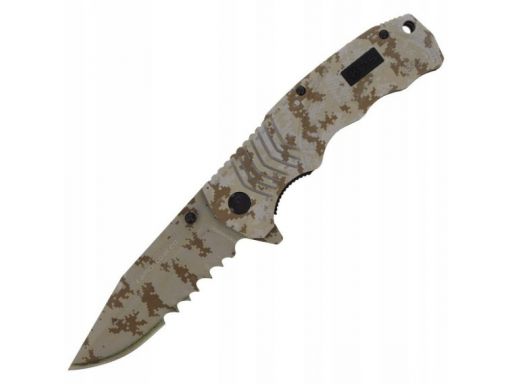 Nóż k25 / rui coyote camo tactical folder 92mm (19