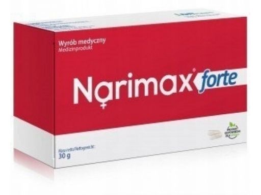 Narine narimax forte 100mg 30s. probiotyki zakwask