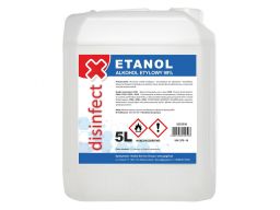Etanol - alkohol etylowy skażony disinfect 99% 5l