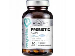 Myvita silver probiotic 9 mld cfu 100% 30 kaps.