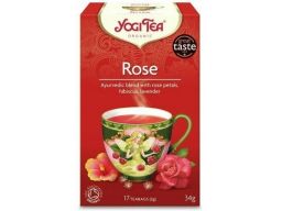 Yogi tea herbata rose bio 17x2g różana