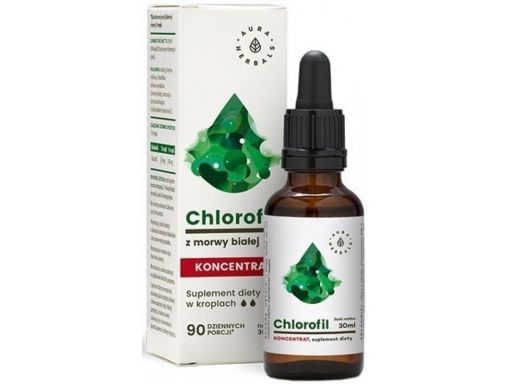 Aura herbals chlorofil z morwy białej 30ml