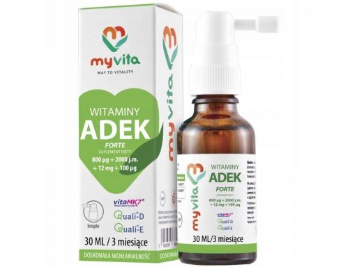 Myvita witaminy adek 30m witaminy a e k d w oliwie