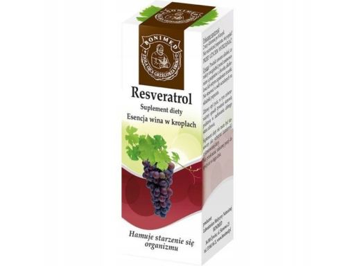 Bonimed resveratrol 20ml wzmacnia układ krwionośny