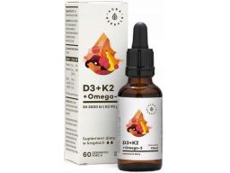Aura herbals witamina d3 + k2 + omega-3 30ml