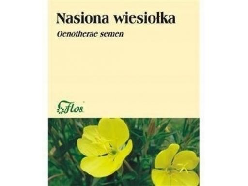 Flos wiesiołek nasiona 100g zmniejsza bóle glowy