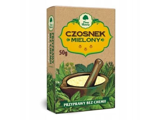 Dary natury czosnek mielony 50g