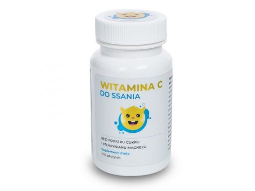 Visanto witamina c do ssania dla dzieci 100 pastyl