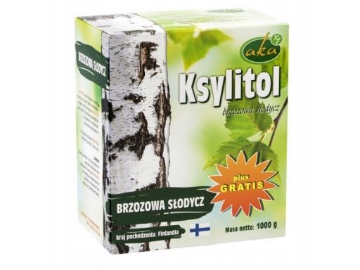 Aka ksylitol krystaliczny 1kg zamiennik cukru