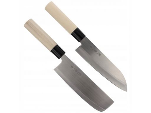 Zestaw noży japońskich santoku, nakiri (392500)