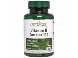 Natures aid witamina b complex mega potency 60tab