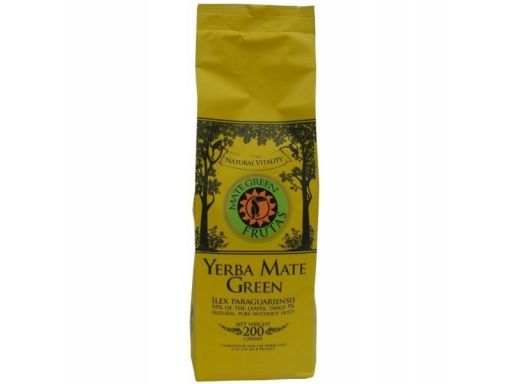 Oranżada herbata yerba mate green frutas 200g