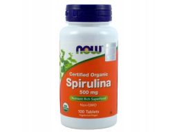 Now foods spirulina 500 mg 100 tab