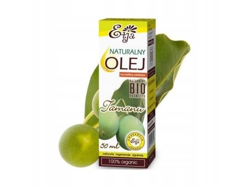 Etja olej tamanu bio 50ml zwalcza łupież, trądzik