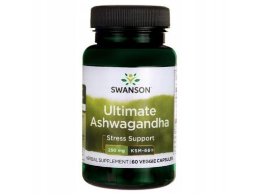 Swanson ashwagandha ksm-66 250mg 60kaps.