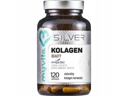 Myvita silver kolagen beauty 100% 120 kaps.