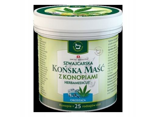 Herbamedicus maść z konopiami chłodząca 250ml