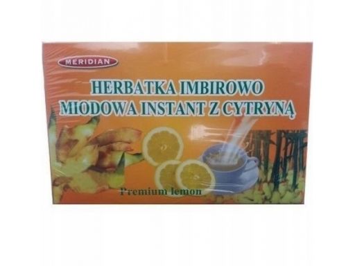 Meridian herbata imbirowo miodowa z cytryną 12x18g