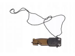 Nóż neck knife (na szyję) rui titanium drop point