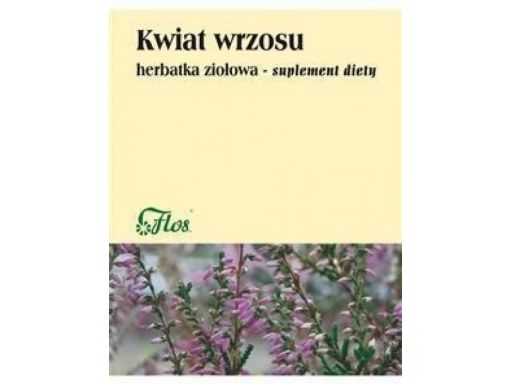 Flos wrzos kwiat 50g wspiera układ pokarmowy