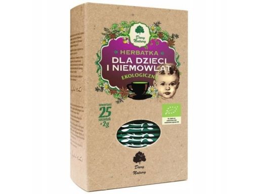 Dary natury herb. dla dzieci i niemowląt eko 25x2g