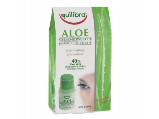 Equilibra aloesowy sztyft pod oczy 5,5 ml