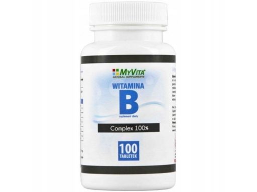 Myvita witamina b complex 100 tabl.