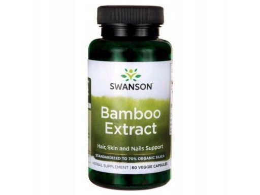Swanson bamboo extract 300mg 60 kaps.