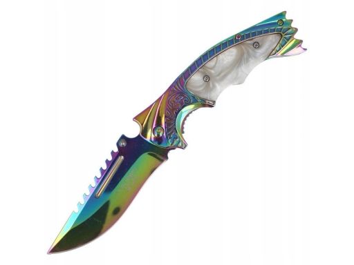 Nóż herbertz solingen rainbow clip point folder (5