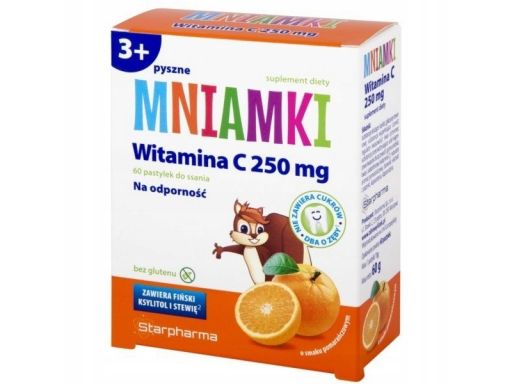 Starpharma pastylki d/ssania witamina c dla dzieci